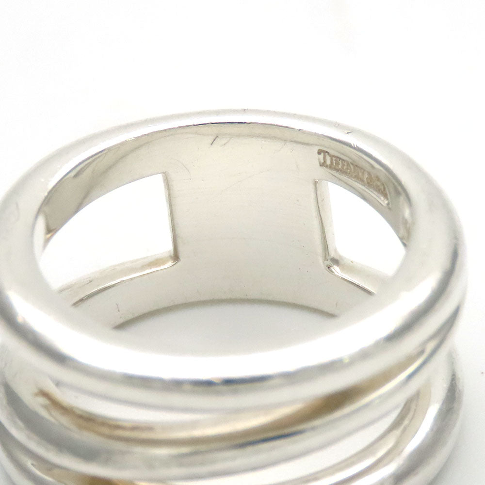 TIFFANY&Co. Ring Silver925 Silver Diagonal
