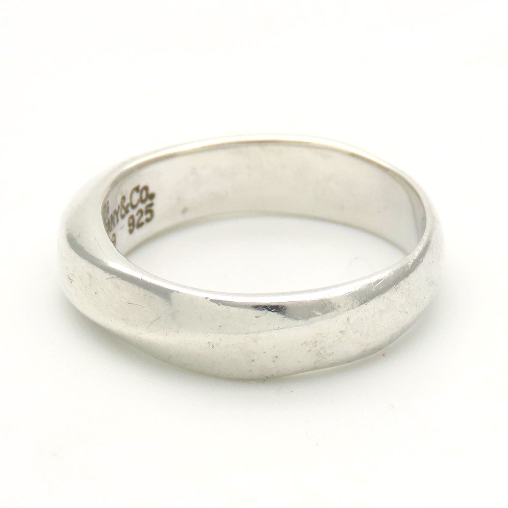 TIFFANY&Co. Ring Silver925 Silver Knife edge Women Used Authentic