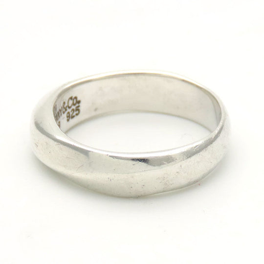 TIFFANY&Co. Ring Silver925 Silver Knife edge Women Used Authentic
