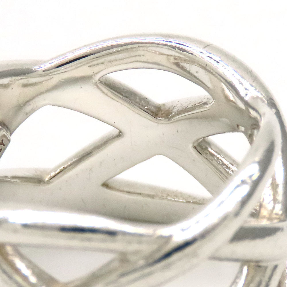 TIFFANY&Co. Ring Silver925 Silver celtic knot Women Used Authentic