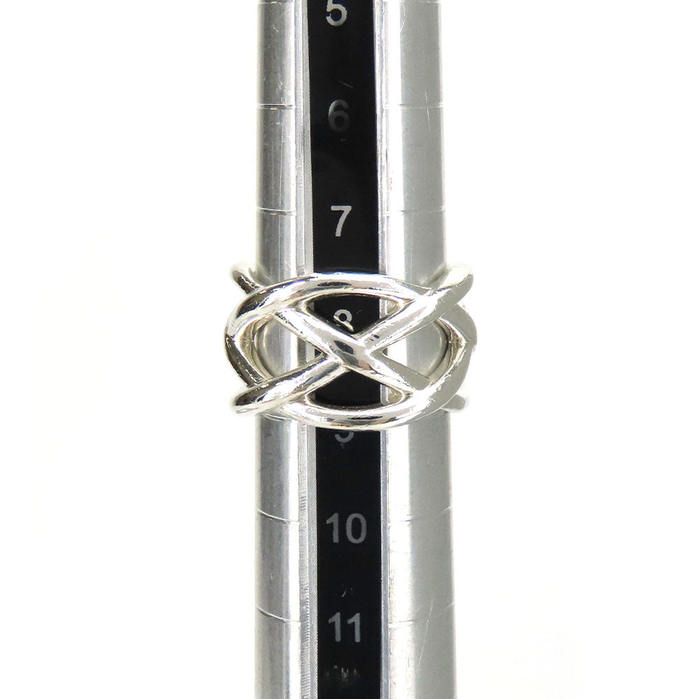 TIFFANY&Co. Ring Silver925 Silver celtic knot Women Used Authentic