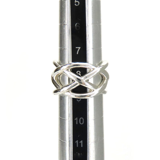 TIFFANY&Co. Ring Silver925 Silver celtic knot Women Used Authentic