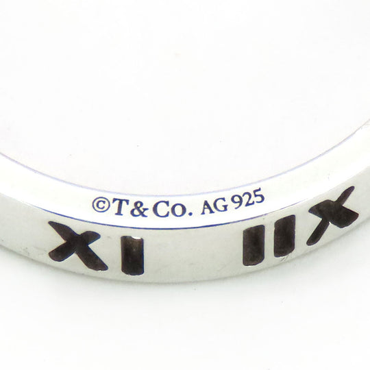 TIFFANY&Co. Ring Silver925 Silver Atlas narrow mens Used Authentic