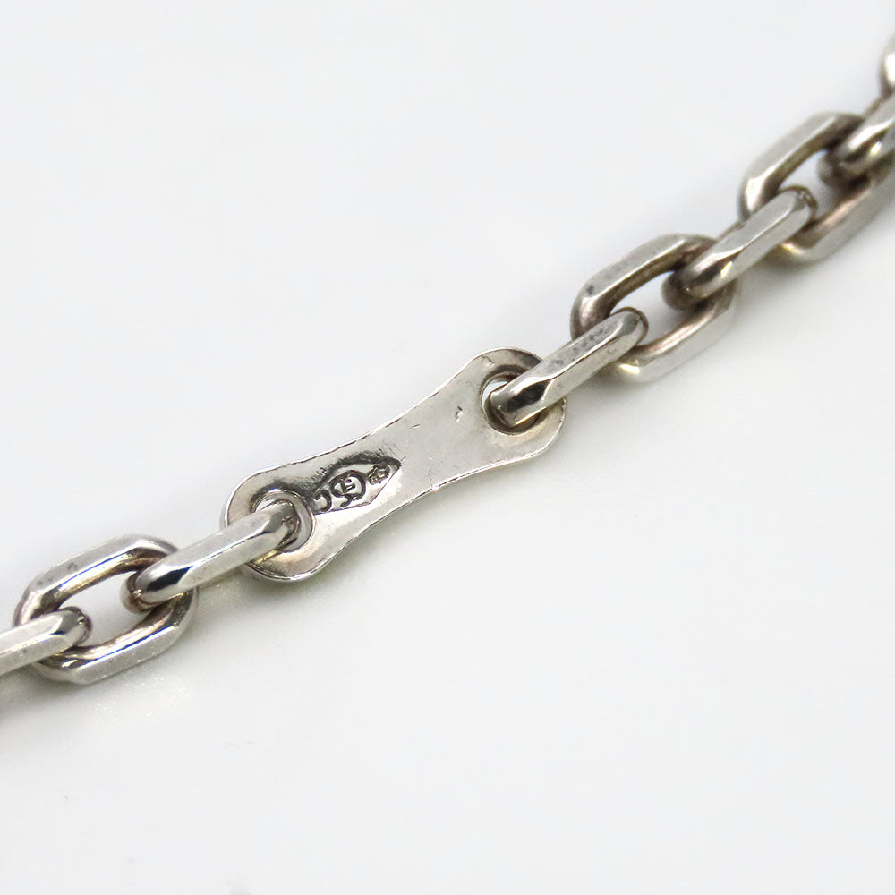 HERMES Bag charm Leather, Silver925 yellow Lemon Women Used Authentic