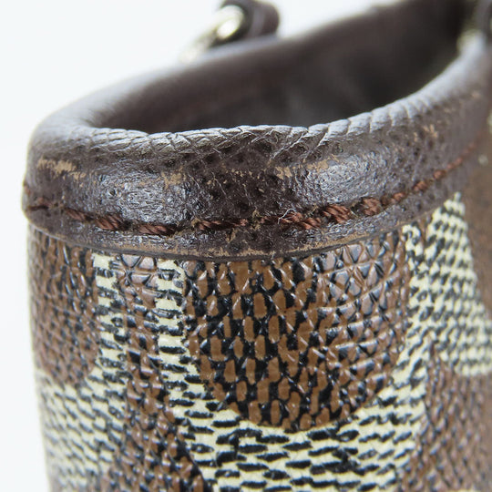 COACH Tote Bag 33480 PVC, Leather Brown Women Used Authentic