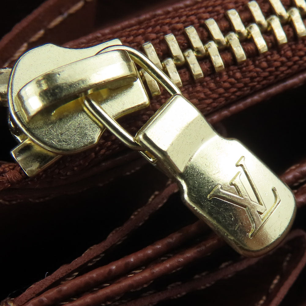 LOUIS VUITTON Long Wallet Purse M42616 Monogram Brown Zippy wallet unisex(Unisex) Used Authentic
