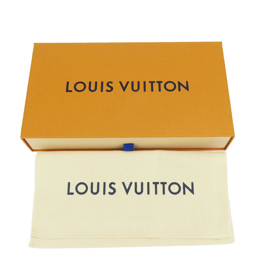 LOUIS VUITTON Long Wallet Purse M42616 Monogram Brown Zippy wallet unisex(Unisex) Used Authentic