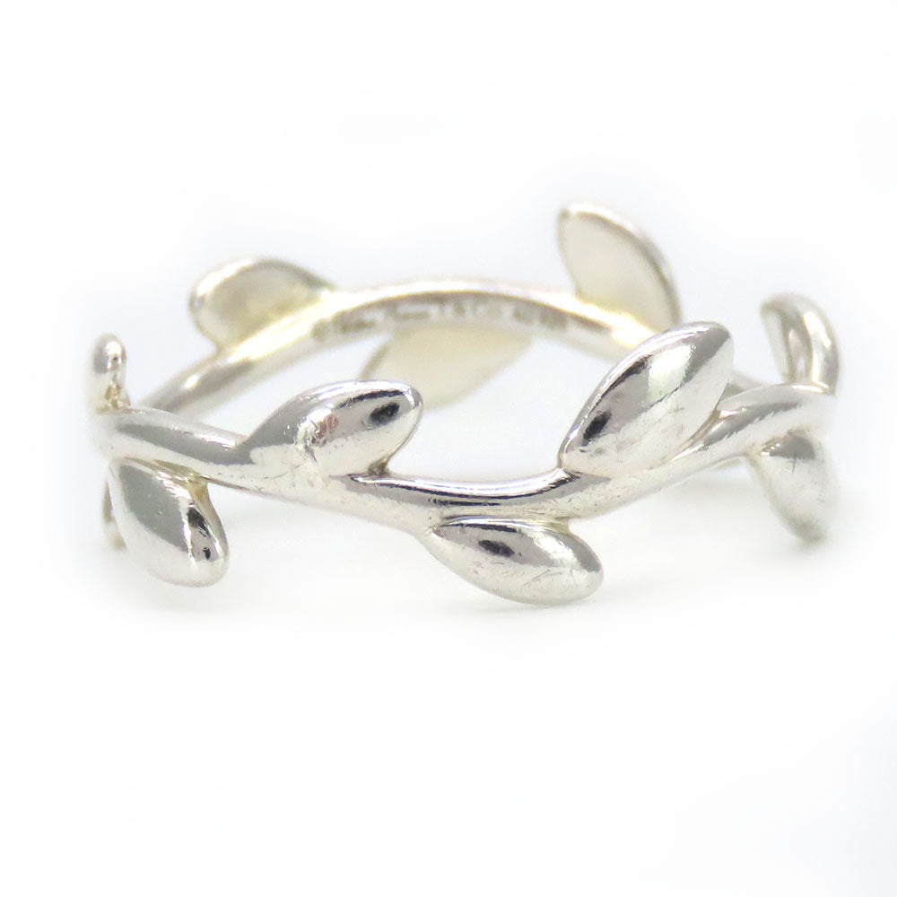 TIFFANY&Co. Ring Silver925 Silver olive Women Used Authentic
