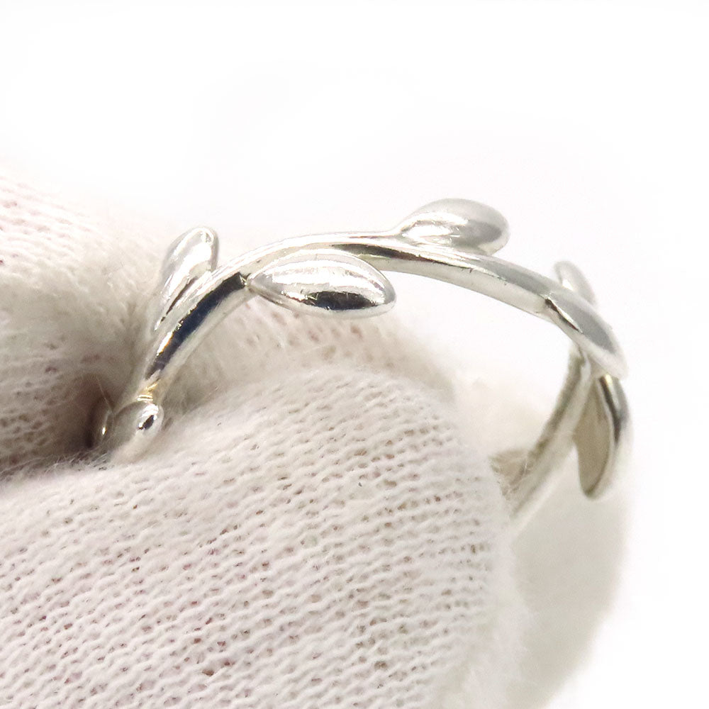 TIFFANY&Co. Ring Silver925 Silver olive Women Used Authentic