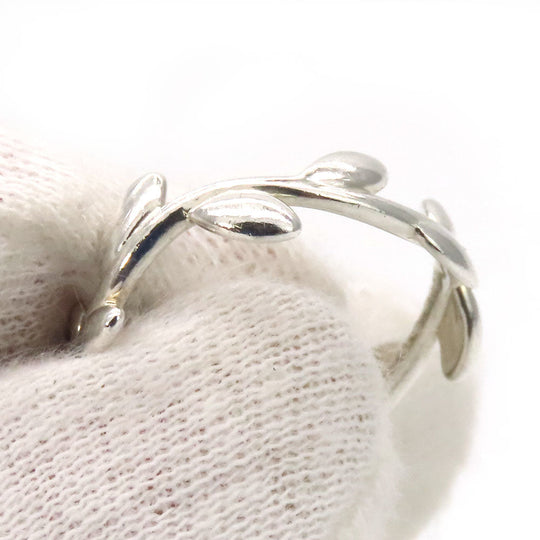 TIFFANY&Co. Ring Silver925 Silver olive Women Used Authentic