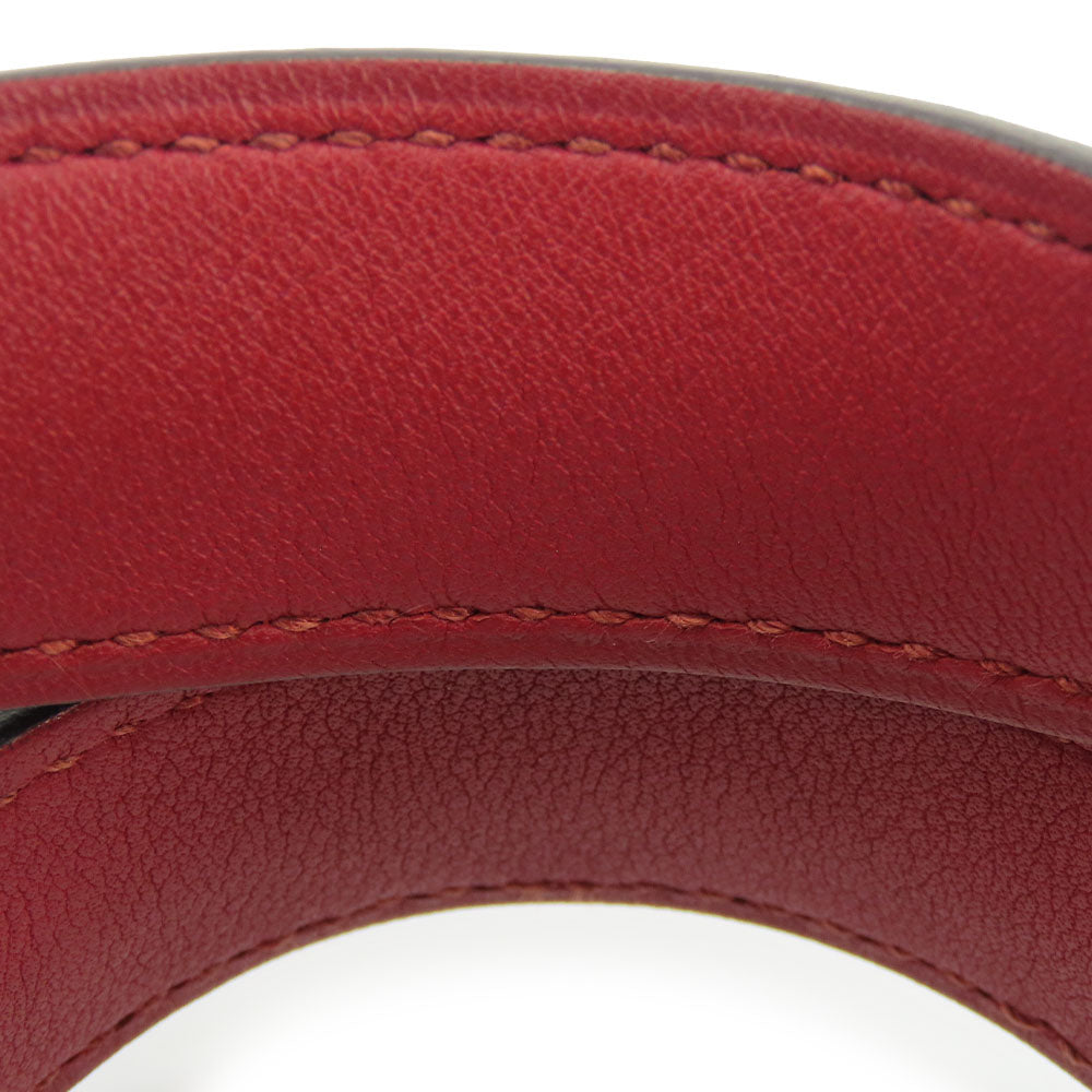 HERMES Handbag Taurillon Clemence Rouge grena Picotin Rock 18 PM Women Used Authentic