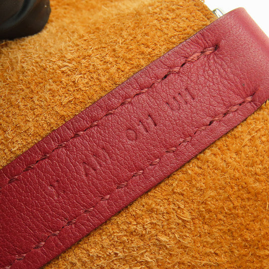 HERMES Handbag Taurillon Clemence Rouge grena Picotin Rock 18 PM Women Used Authentic