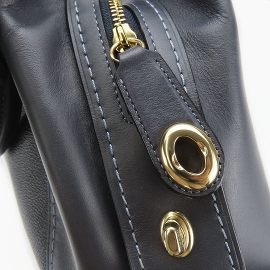 COACH Tote Bag 31698 Leather, PVC Brown Women Used Authentic