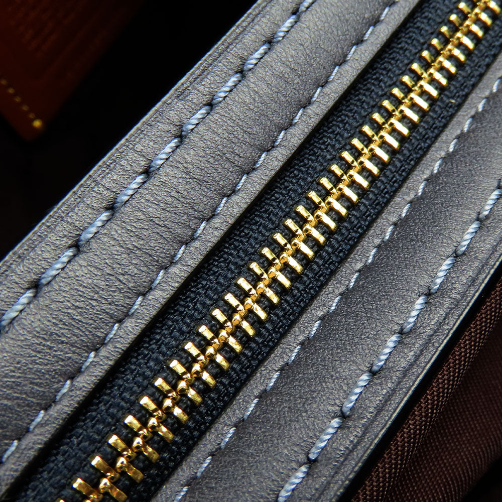 COACH Tote Bag 31698 Leather, PVC Brown Women Used Authentic