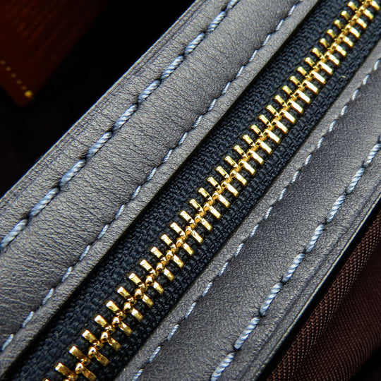 COACH Tote Bag 31698 Leather, PVC Brown Women Used Authentic