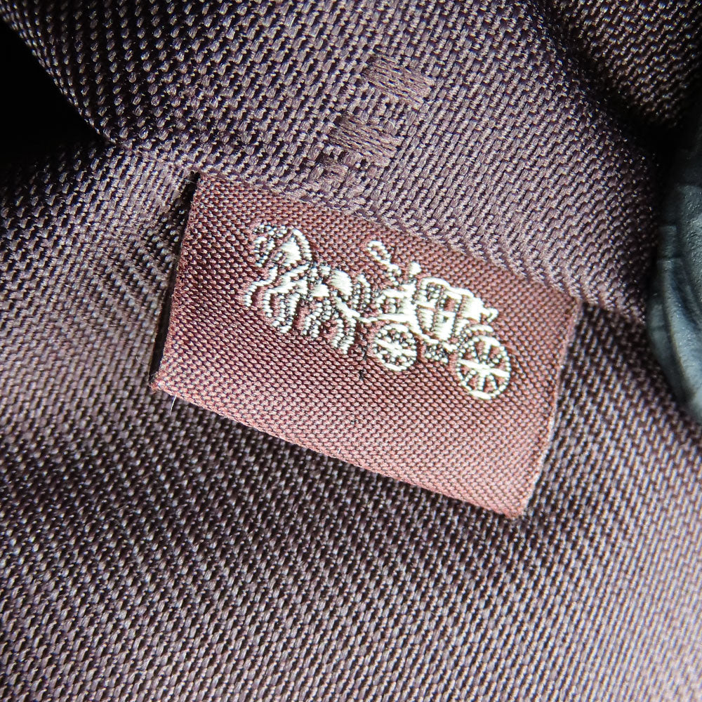 COACH Tote Bag 31698 Leather, PVC Brown Women Used Authentic