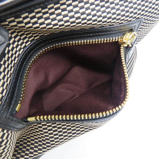 COACH Shoulder Bag F20937 Canvas, Leather beige Women Used Authentic