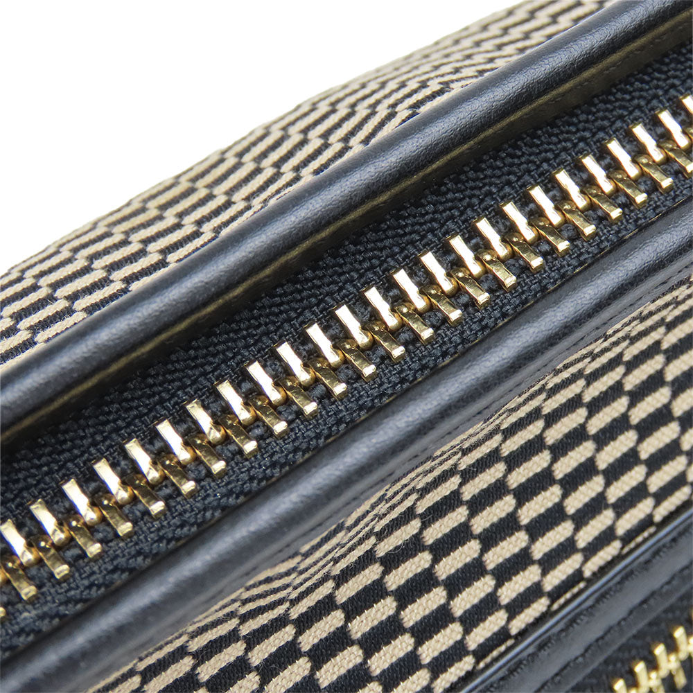 COACH Shoulder Bag F20937 Canvas, Leather beige Women Used Authentic