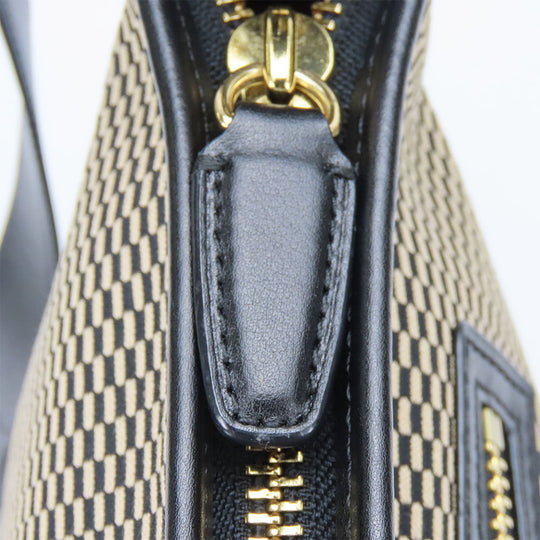 COACH Shoulder Bag F20937 Canvas, Leather beige Women Used Authentic