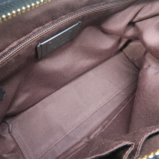 COACH Shoulder Bag F20937 Canvas, Leather beige Women Used Authentic