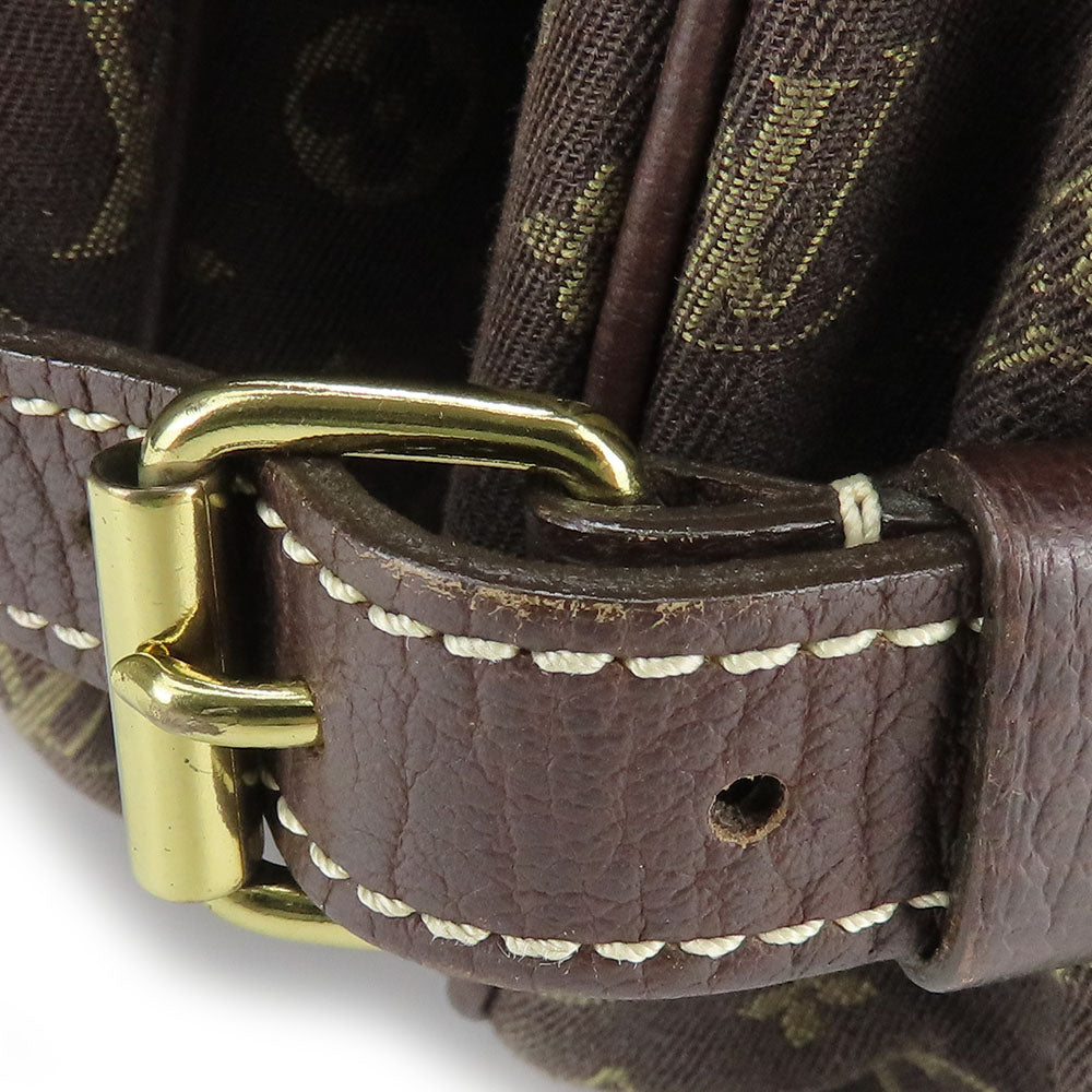 LOUIS VUITTON Shoulder Bag M95227 Monogram Minilan , Leather Brown Saumur 30 Women Used Authentic