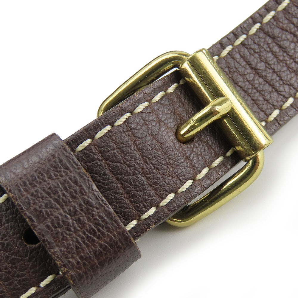 LOUIS VUITTON Shoulder Bag M95227 Monogram Minilan , Leather Brown Saumur 30 Women Used Authentic