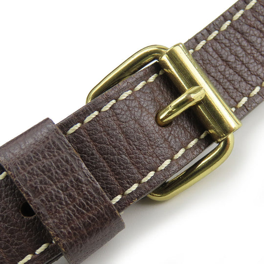 LOUIS VUITTON Shoulder Bag M95227 Monogram Minilan , Leather Brown Saumur 30 Women Used Authentic