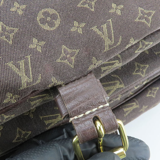 LOUIS VUITTON Shoulder Bag M95227 Monogram Minilan , Leather Brown Saumur 30 Women Used Authentic