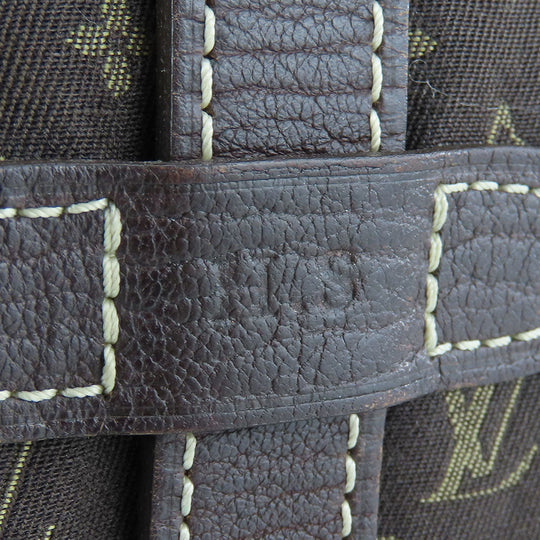 LOUIS VUITTON Shoulder Bag M95227 Monogram Minilan , Leather Brown Saumur 30 Women Used Authentic