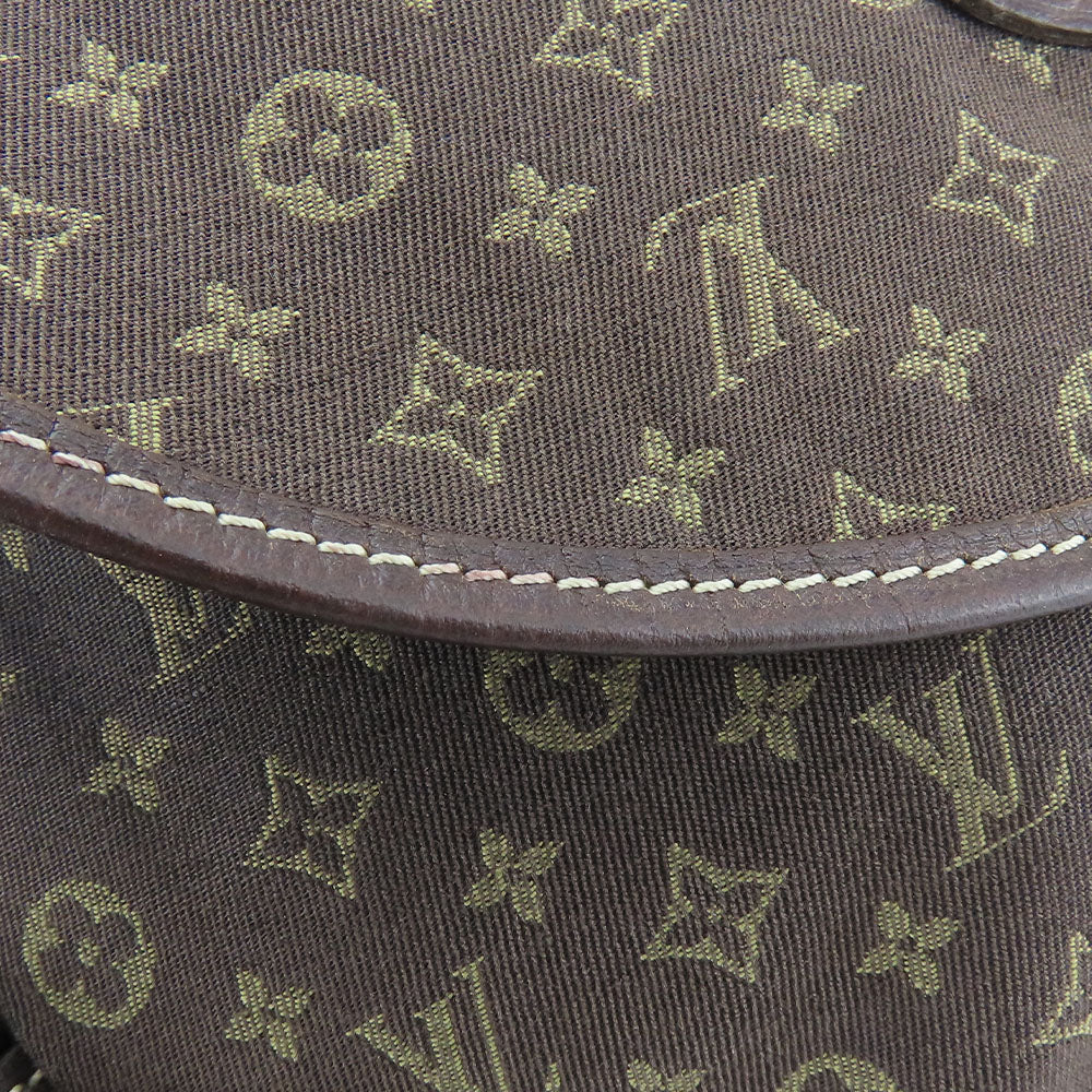 LOUIS VUITTON Shoulder Bag M95227 Monogram Minilan , Leather Brown Saumur 30 Women Used Authentic