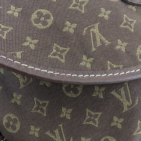 LOUIS VUITTON Shoulder Bag M95227 Monogram Minilan , Leather Brown Saumur 30 Women Used Authentic