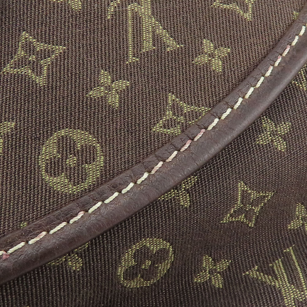 LOUIS VUITTON Shoulder Bag M95227 Monogram Minilan , Leather Brown Saumur 30 Women Used Authentic
