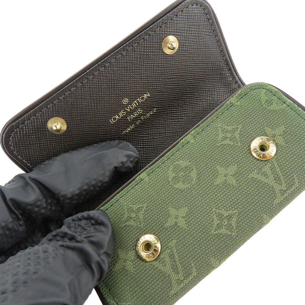 LOUIS VUITTON Key case Key holder  M92431 Monogram mini TST khaki Multicles4 unisex(Unisex) Used Authentic