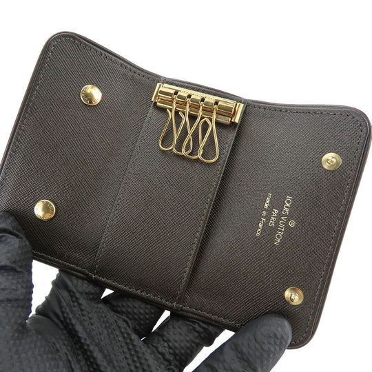 LOUIS VUITTON Key case Key holder  M92431 Monogram mini TST khaki Multicles4 unisex(Unisex) Used Authentic