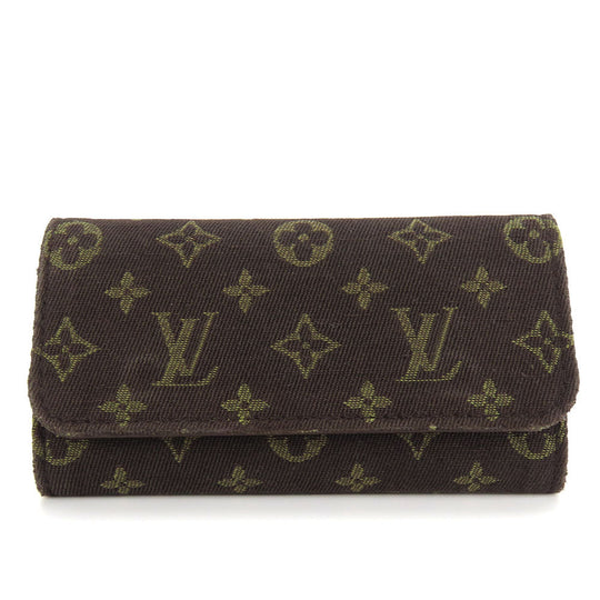 LOUIS VUITTON Key case Key holder  M92431 Monogram mini run Ebene Multicles4 Women Used Authentic