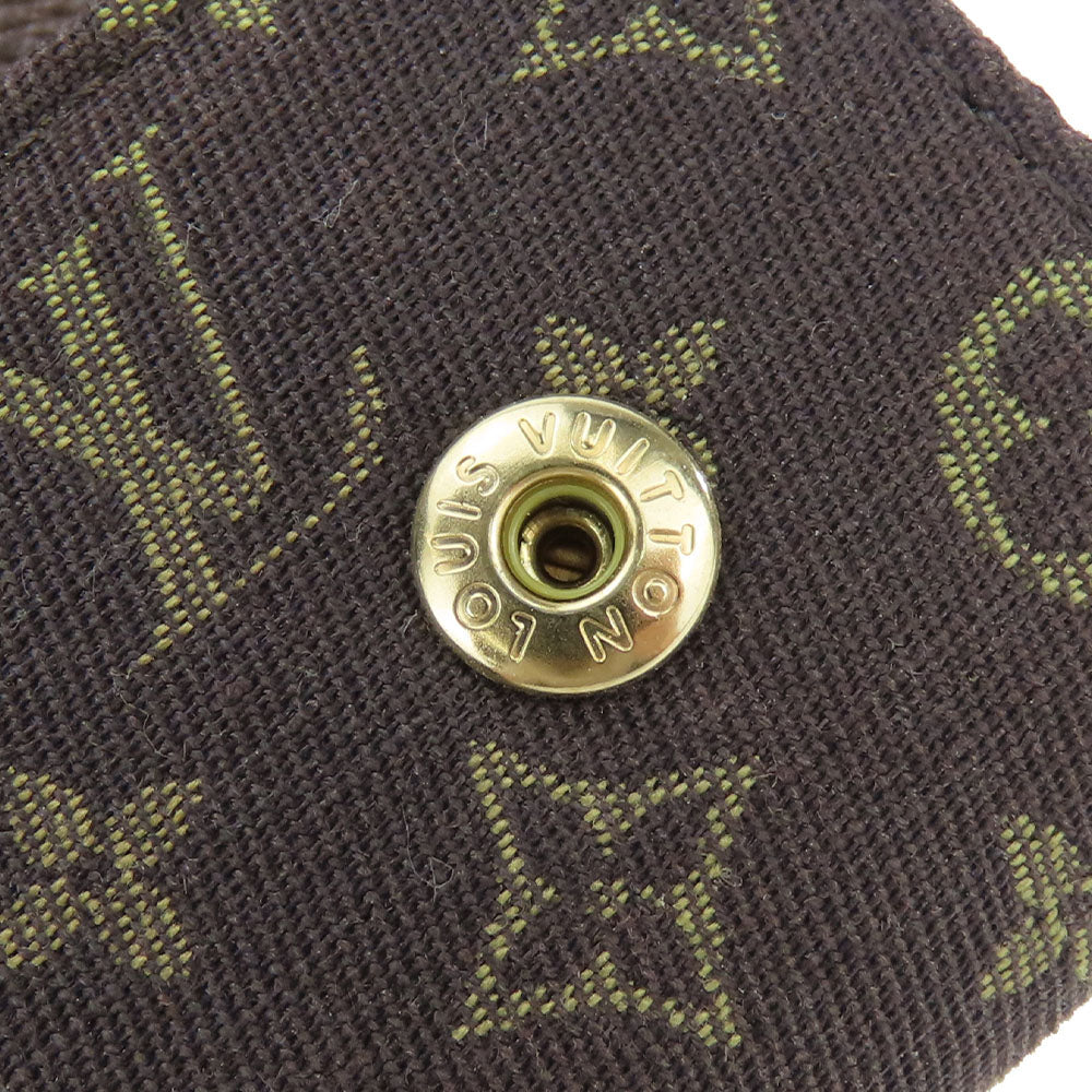 LOUIS VUITTON Key case Key holder  M92431 Monogram mini run Ebene Multicles4 Women Used Authentic
