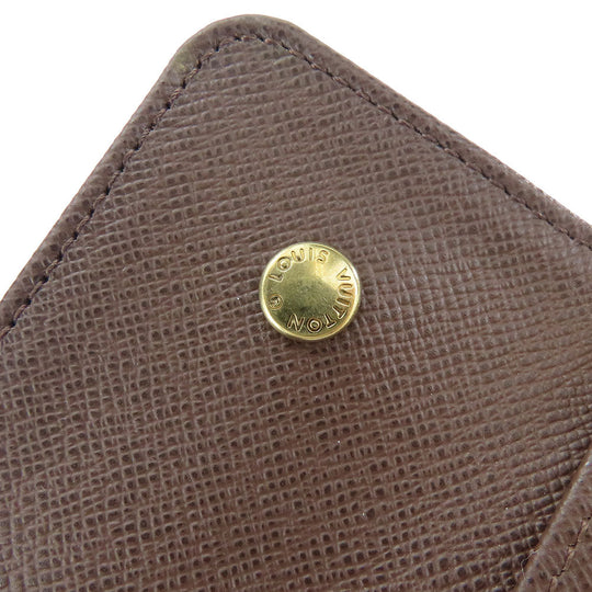 LOUIS VUITTON Key case Key holder  M92431 Monogram mini run Ebene Multicles4 Women Used Authentic