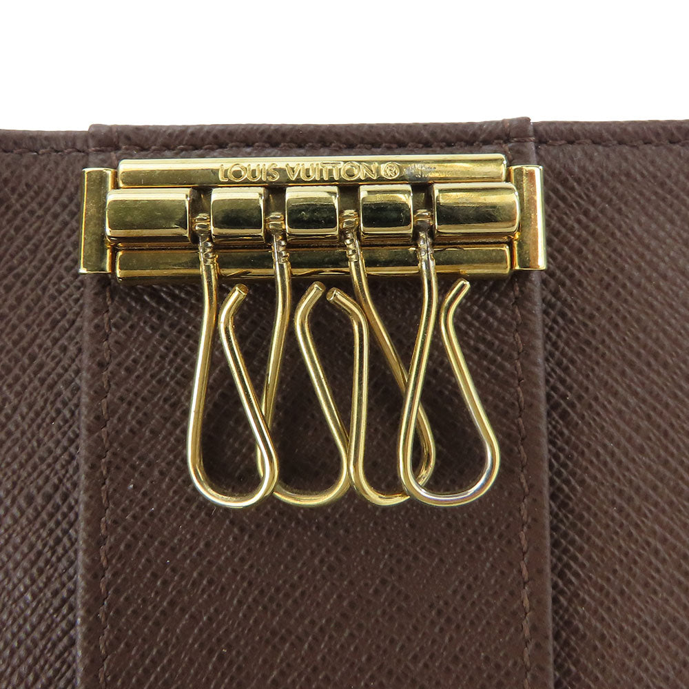 LOUIS VUITTON Key case Key holder  M92431 Monogram mini run Ebene Multicles4 Women Used Authentic