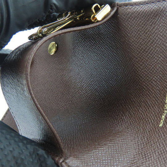 LOUIS VUITTON Key case Key holder  M92431 Monogram mini run Ebene Multicles4 Women Used Authentic