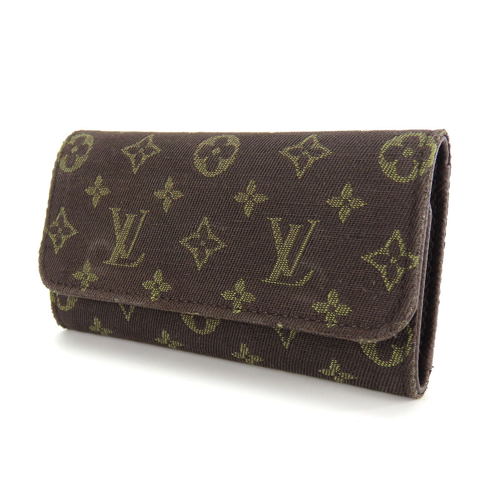 LOUIS VUITTON Key case Key holder  M92431 Monogram mini run Ebene Multicles4 Women Used Authentic