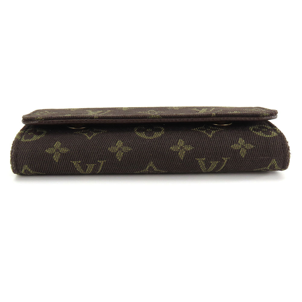 LOUIS VUITTON Key case Key holder  M92431 Monogram mini run Ebene Multicles4 Women Used Authentic