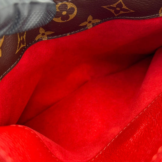 LOUIS VUITTON Handbag M41241 Monogram, Leather Red Palas BB Women Used Authentic