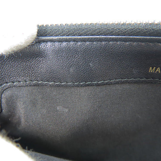 CHANEL Shoulder Bag lambskin black Chain wallet Women Used Authentic