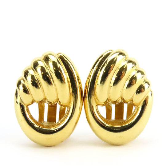 Christian Dior Earring metal gold Women Used Authentic