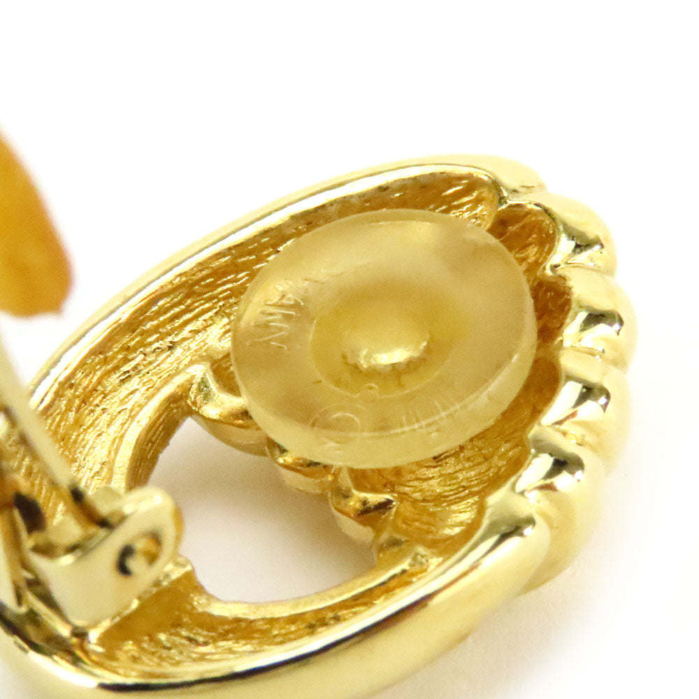 Christian Dior Earring metal gold Women Used Authentic