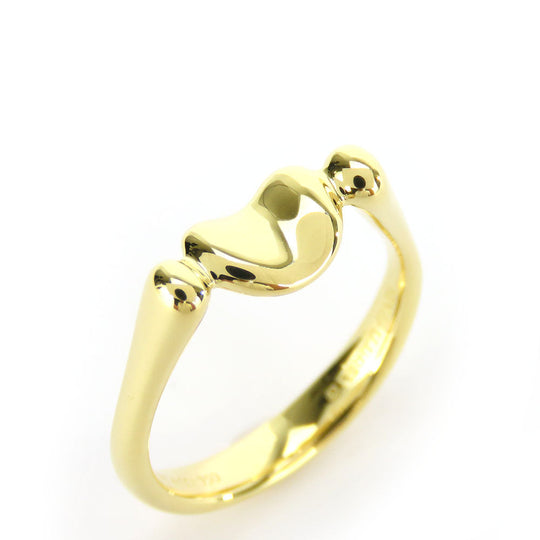 TIFFANY&Co. Ring K18 yellow gold Yellow Gold Bean Women Used Authentic