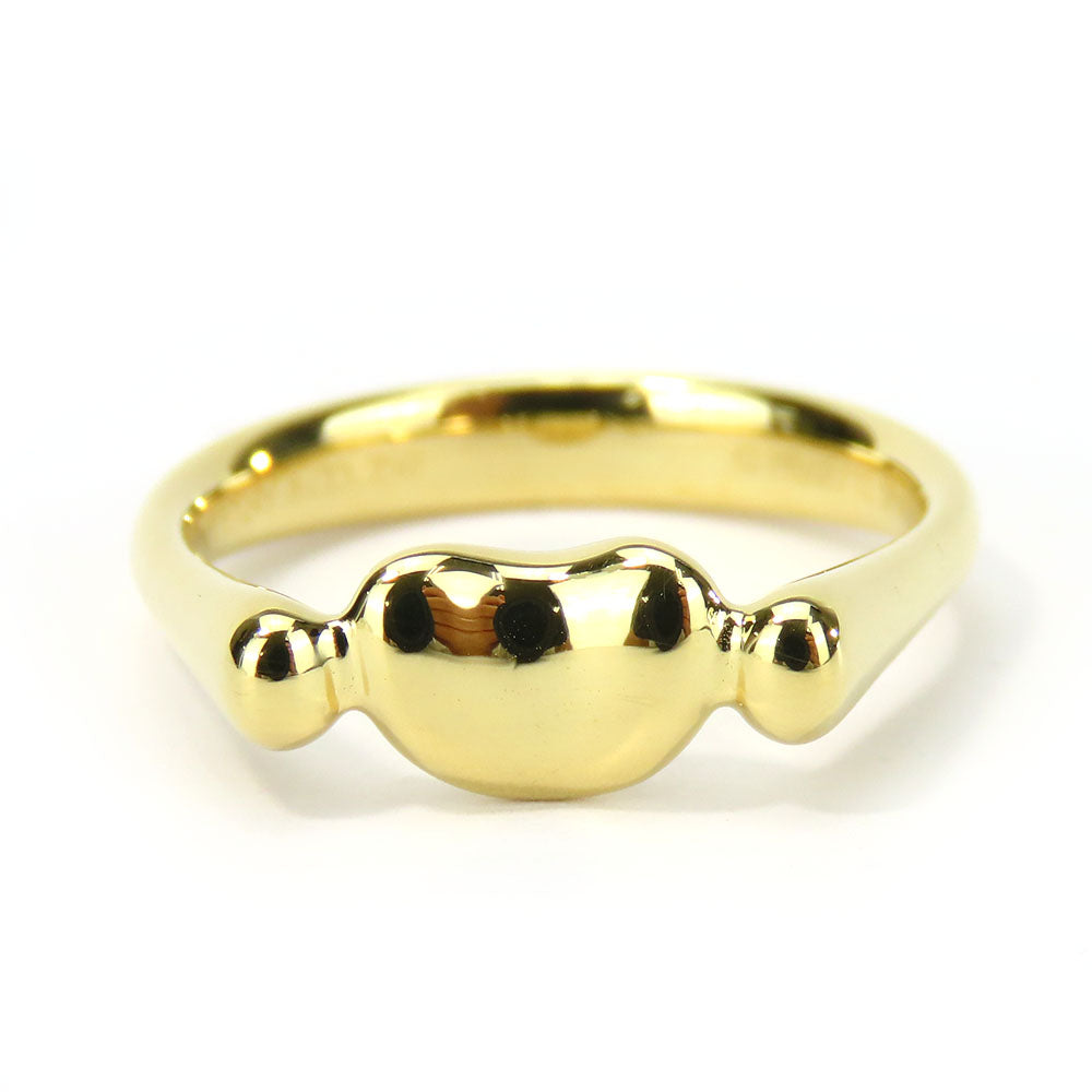 TIFFANY&Co. Ring K18 yellow gold Yellow Gold Bean Women Used Authentic