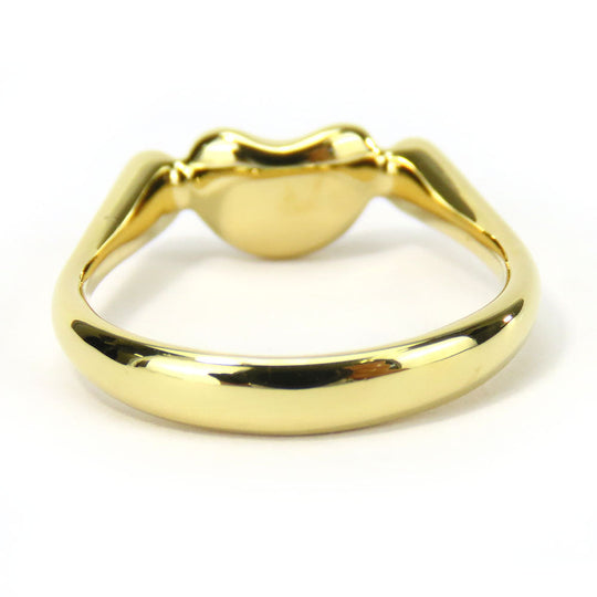 TIFFANY&Co. Ring K18 yellow gold Yellow Gold Bean Women Used Authentic