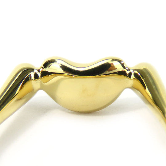 TIFFANY&Co. Ring K18 yellow gold Yellow Gold Bean Women Used Authentic