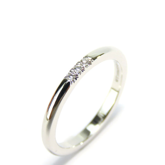 TIFFANY&Co. Ring Pt950Platinum Platinum Classic band Women Used Authentic